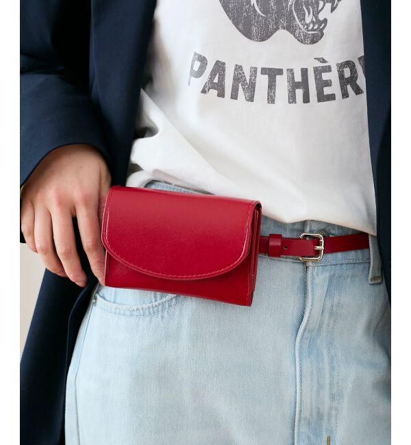  「《WEB限定アイテム》3Wayポーチ付きベルト」|ベルト|