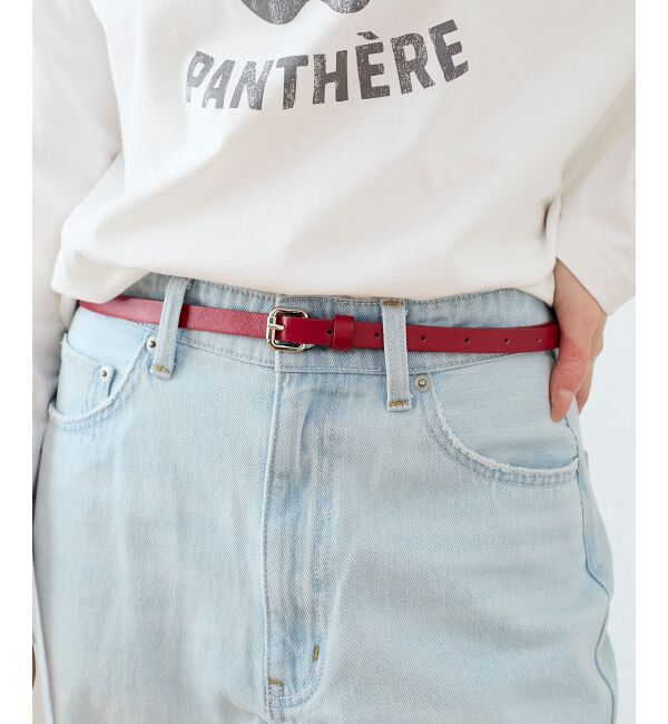  「《WEB限定アイテム》3Wayポーチ付きベルト」|ベルト|