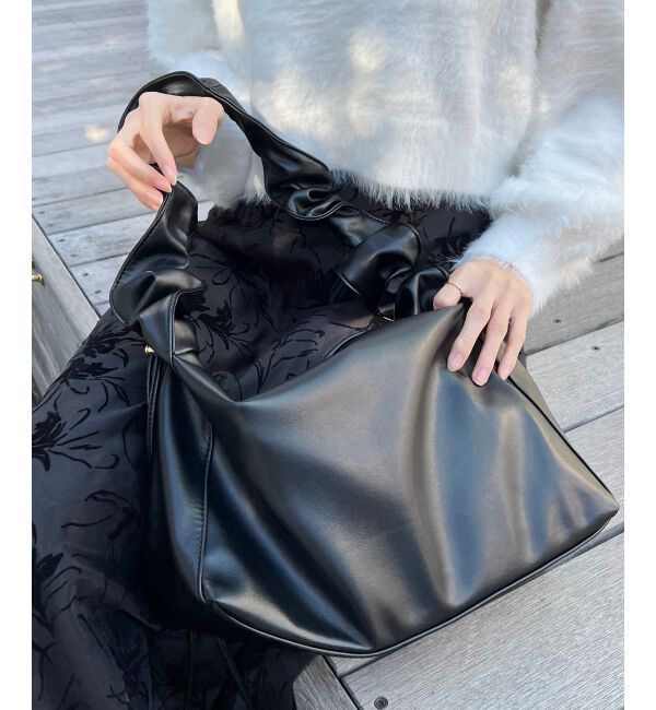 MAJESTICLEGON「ドロストハンドバッグ」|ハンドバッグ|