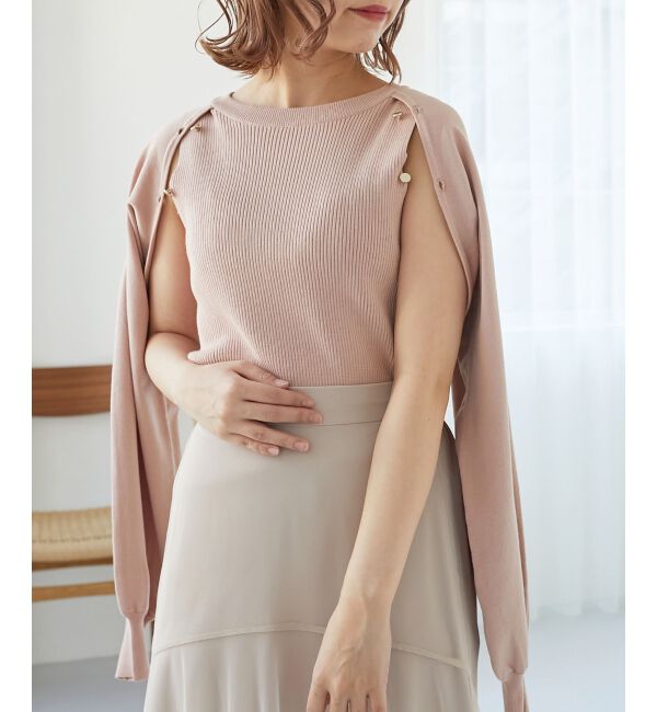 MAJESTICLEGON「3wayアームスリットニット」|ニット・セーター|