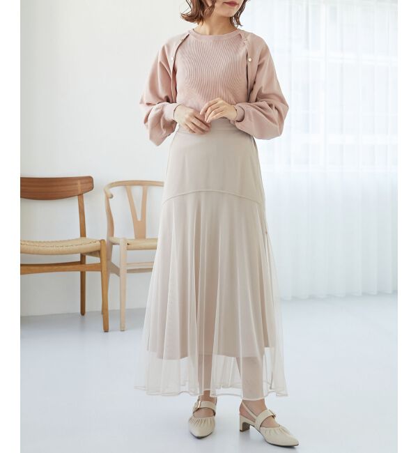 MAJESTICLEGON「3wayアームスリットニット」|ニット・セーター|