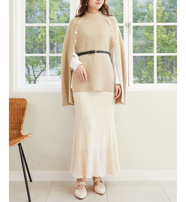 MAJESTICLEGON「ストレッチレースマーメイドスカート」|スカート|