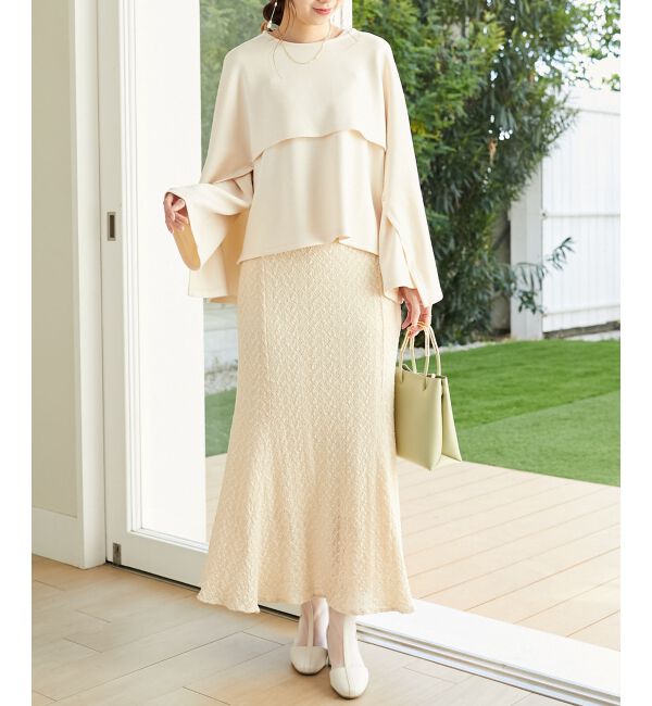 MAJESTICLEGON「ストレッチレースマーメイドスカート」|スカート|