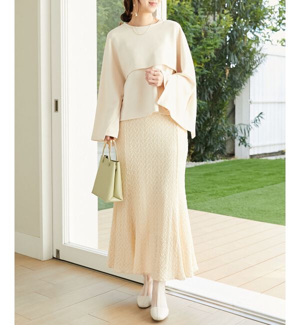 MAJESTICLEGON「ストレッチレースマーメイドスカート」|スカート|