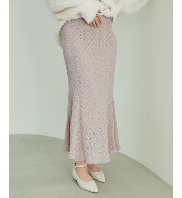 MAJESTICLEGON「ストレッチレースマーメイドスカート」|スカート|