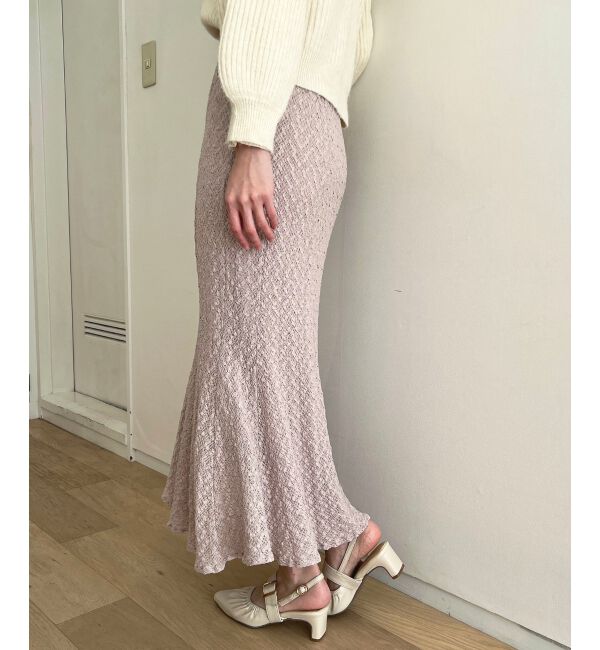 MAJESTICLEGON「ストレッチレースマーメイドスカート」|スカート|