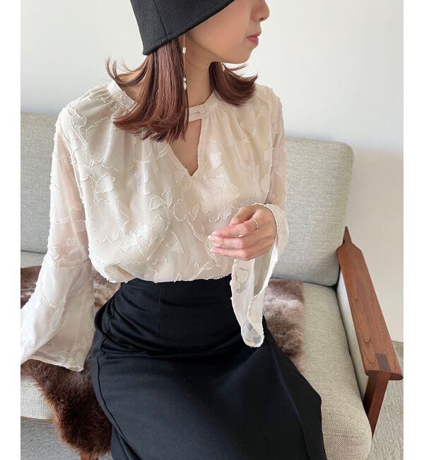 MAJESTICLEGON「classicフレアブラウス」|シャツ・ブラウス|