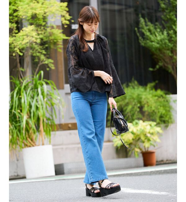 MAJESTICLEGON「classicフレアブラウス」|シャツ・ブラウス|