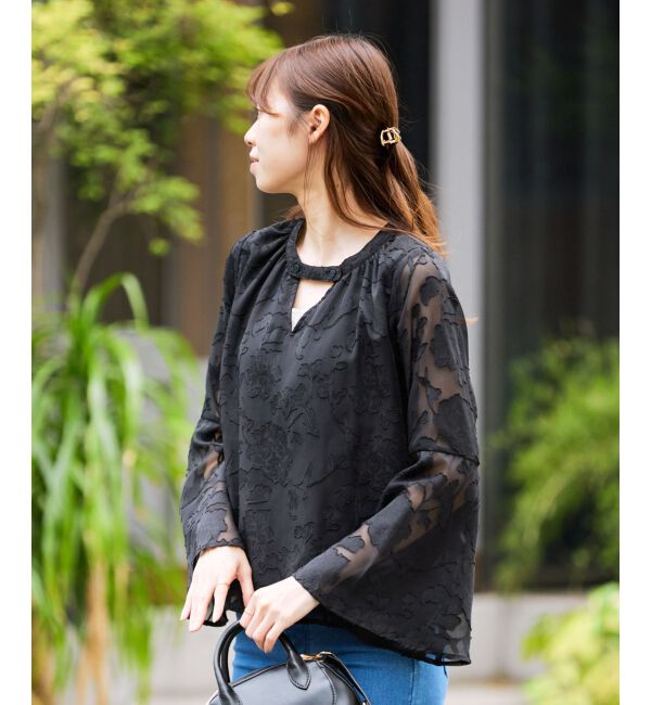 MAJESTICLEGON「classicフレアブラウス」|シャツ・ブラウス|