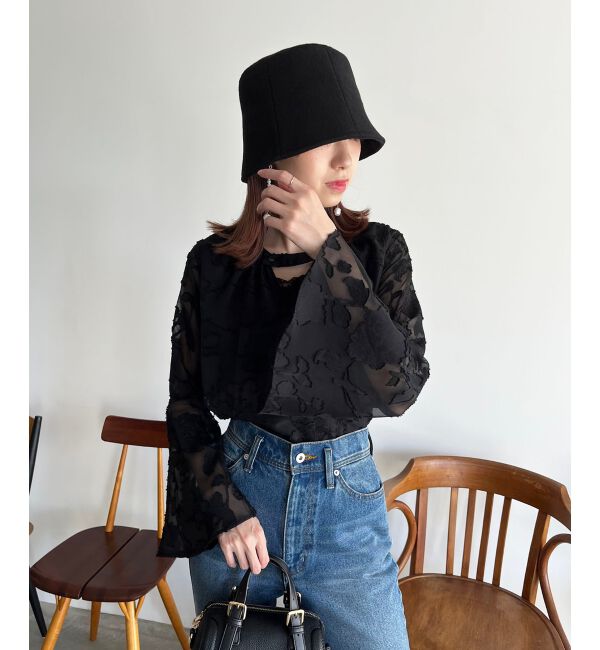 MAJESTICLEGON「classicフレアブラウス」|シャツ・ブラウス|