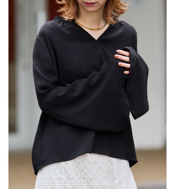 MAJESTICLEGON「classicフレアブラウス」|シャツ・ブラウス|