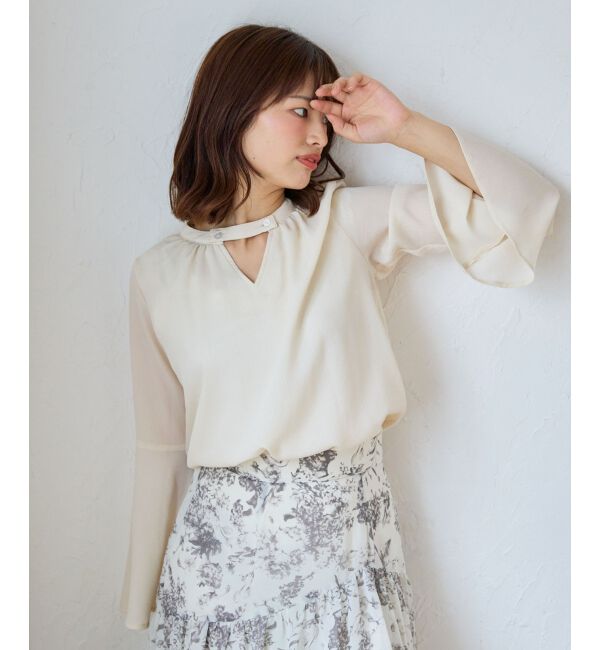 MAJESTICLEGON「classicフレアブラウス」|シャツ・ブラウス|