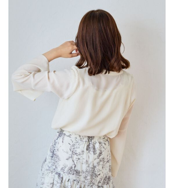 MAJESTICLEGON「classicフレアブラウス」|シャツ・ブラウス|