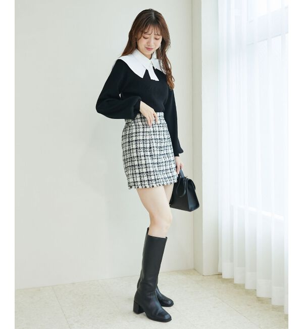 MAJESTICLEGON「クラシカルカラーセットニット」|ニット・セーター|