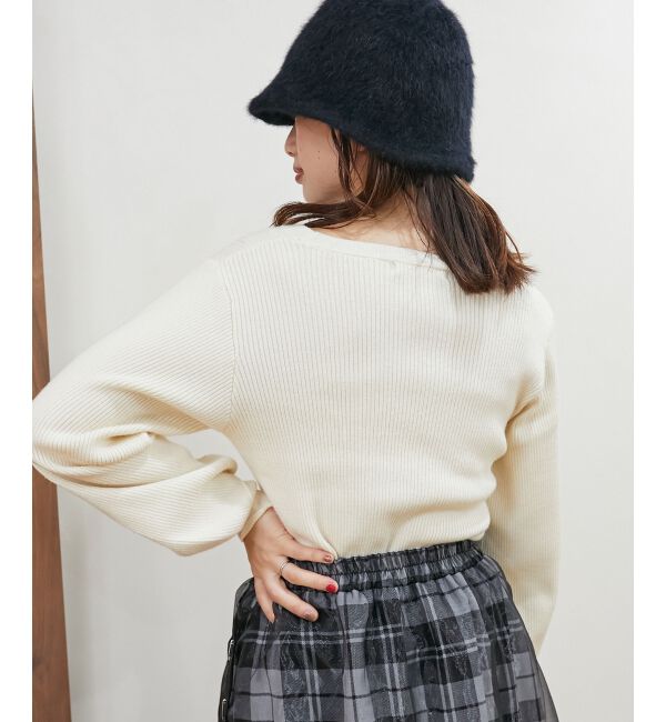 MAJESTICLEGON「クラシカルカラーセットニット」|ニット・セーター|