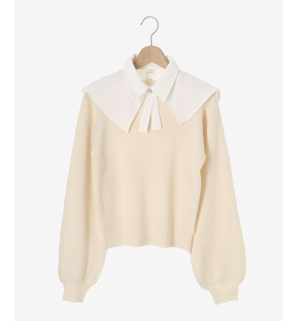 MAJESTICLEGON「クラシカルカラーセットニット」|ニット・セーター|