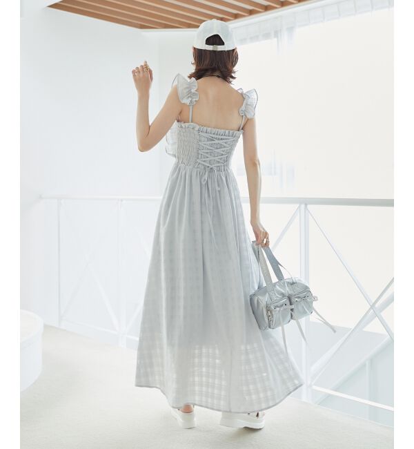 MAJESTICLEGON「シャイニーリボンバッグ」|ハンドバッグ|