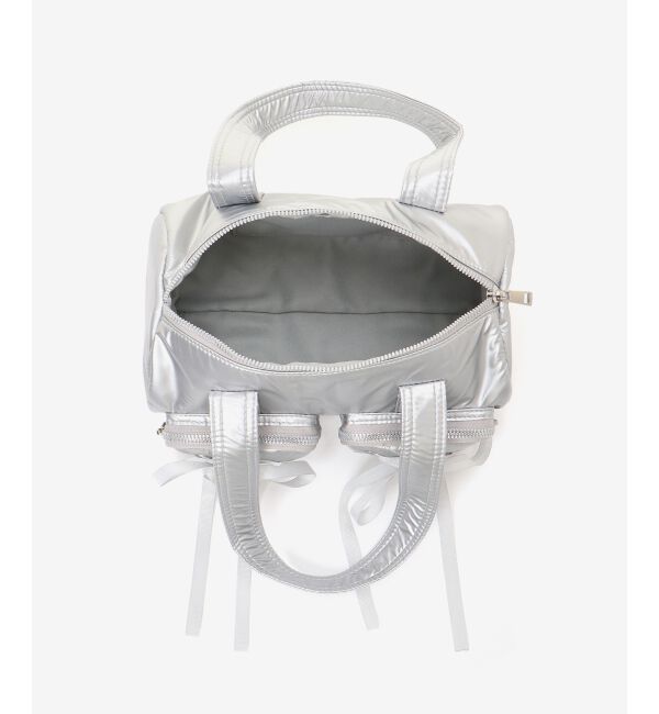 MAJESTICLEGON「シャイニーリボンバッグ」|ハンドバッグ|