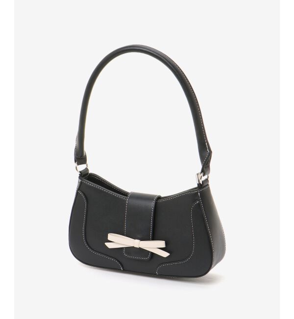 MAJESTICLEGON「フロントリボンクラシカルバッグ」|ハンドバッグ|