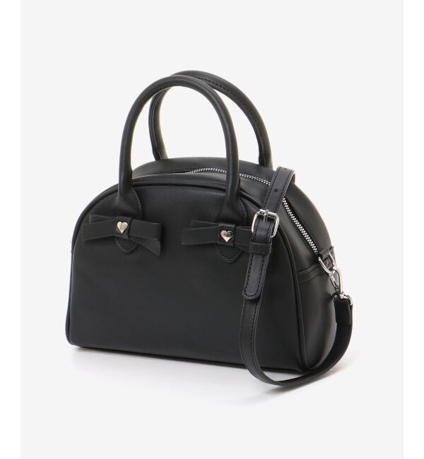 MAJESTICLEGON「ハートリボンミニボストン」|ボストンバッグ|