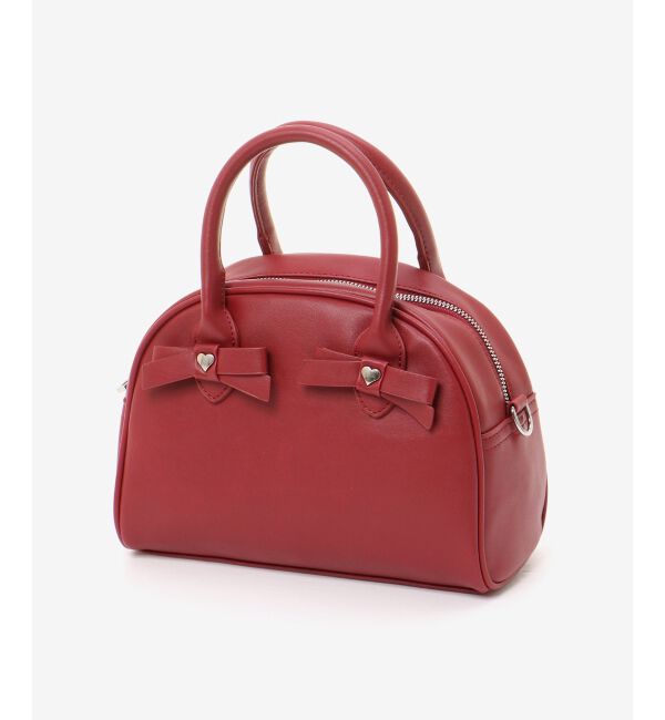 MAJESTICLEGON「ハートリボンミニボストン」|ボストンバッグ|