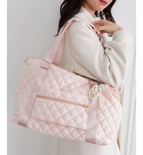  「キルティングトラベルボストン」|ボストンバッグ|