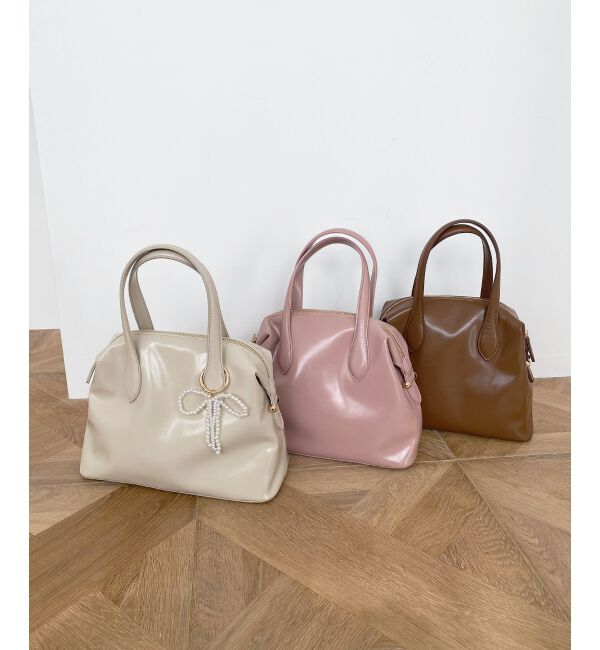 MAJESTICLEGON「チャームセットボストンバッグ」|ボストンバッグ|