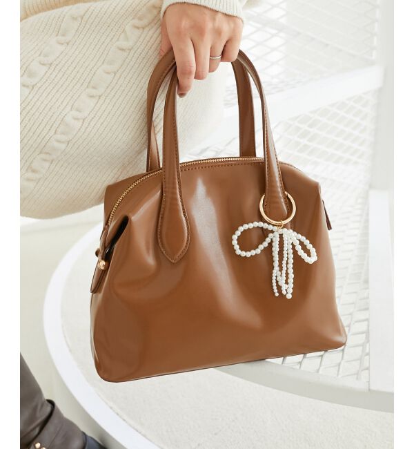 MAJESTICLEGON「チャームセットボストンバッグ」|ボストンバッグ|