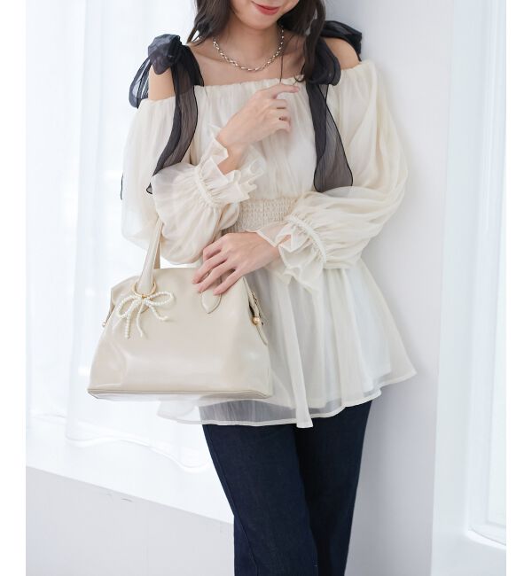 MAJESTICLEGON「チャームセットボストンバッグ」|ボストンバッグ|