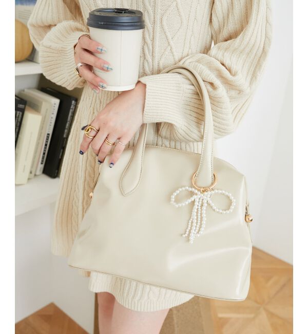 MAJESTICLEGON「チャームセットボストンバッグ」|ボストンバッグ|