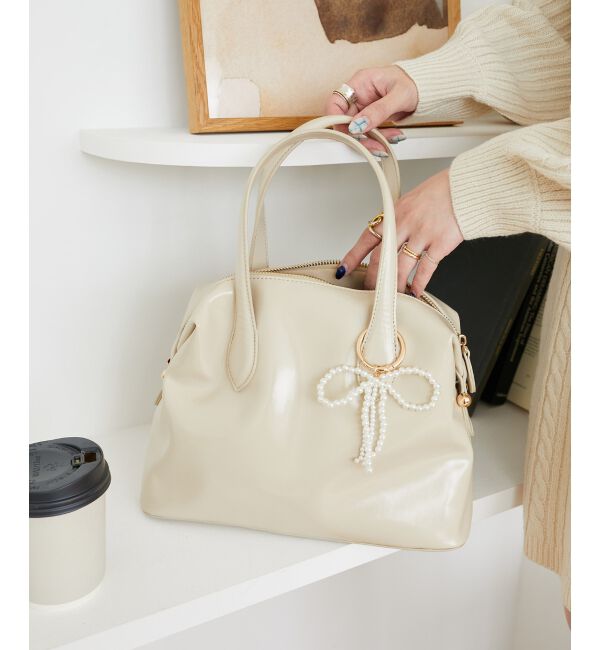 MAJESTICLEGON「チャームセットボストンバッグ」|ボストンバッグ|