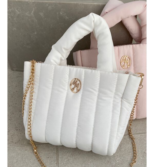  「キルティングパファーバッグ」|ハンドバッグ|