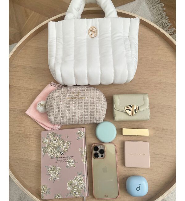  「キルティングパファーバッグ」|ハンドバッグ|