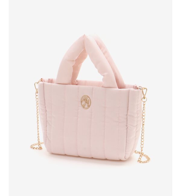  「キルティングパファーバッグ」|ハンドバッグ|