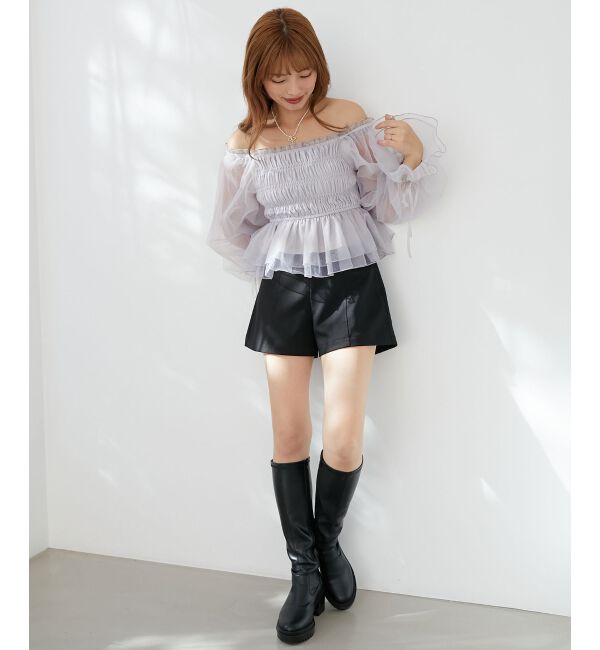 MAJESTICLEGON「ベルト付きショートパンツ」|その他|