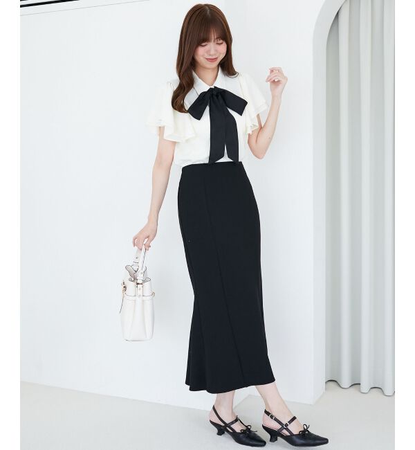  「2wayフリルスリーブブラウス」|シャツ・ブラウス|