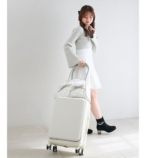  「フラワートラベルボストンバッグ」|ボストンバッグ|