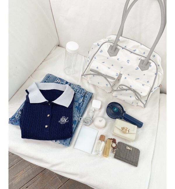  「フラワートラベルボストンバッグ」|ボストンバッグ|