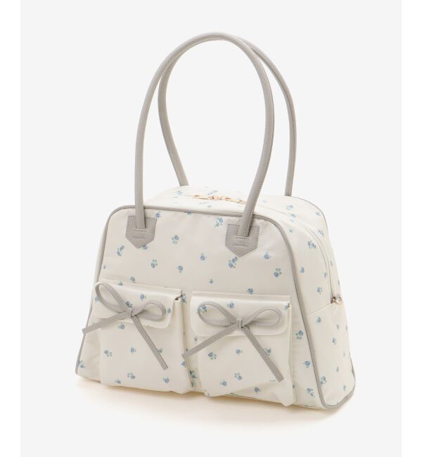  「フラワートラベルボストンバッグ」|ボストンバッグ|