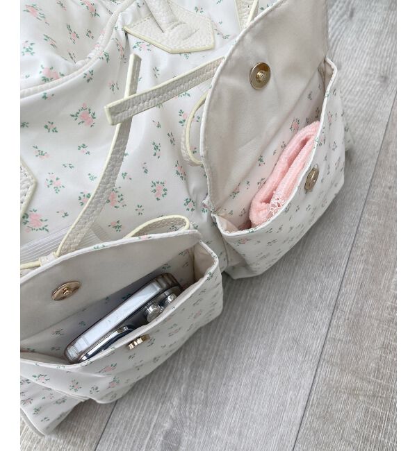  「フラワートラベルボストンバッグ」|ボストンバッグ|