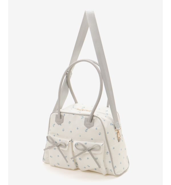  「フラワートラベルボストンバッグ」|ボストンバッグ|