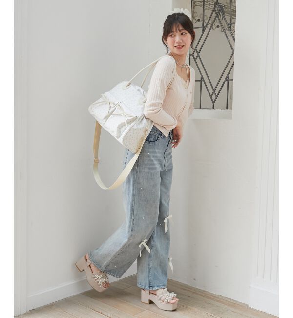  「フラワートラベルボストンバッグ」|ボストンバッグ|