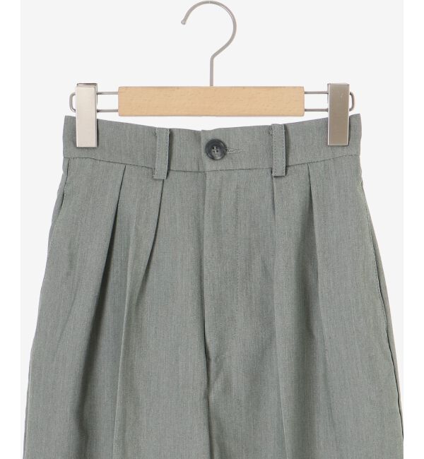  「センタープレスタックワイドパンツ」|その他|