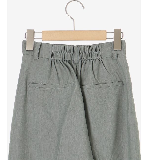  「センタープレスタックワイドパンツ」|その他|