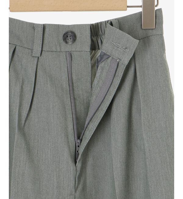  「センタープレスタックワイドパンツ」|その他|