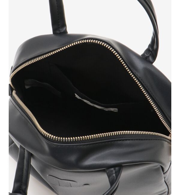  「ハートチャームセットスクエアボストン」|ボストンバッグ|