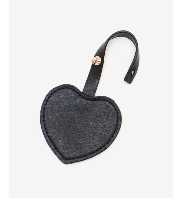  「ハートチャームセットスクエアボストン」|ボストンバッグ|