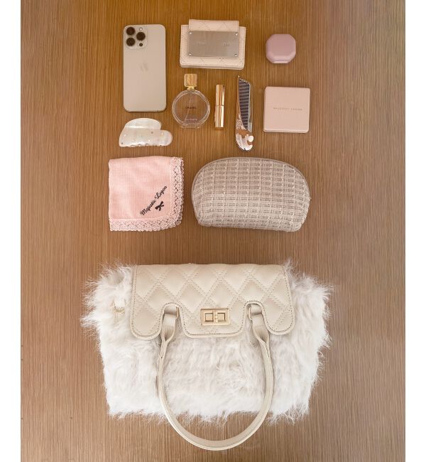  「キルティングフラップファーバッグ」|その他|