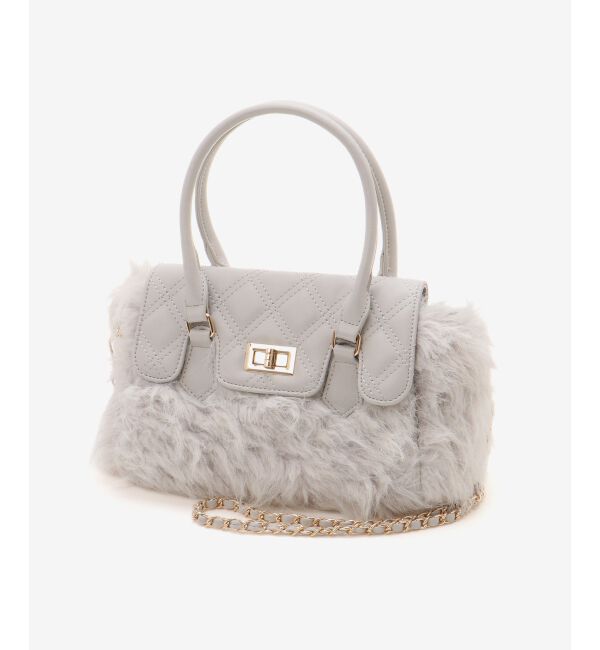  「キルティングフラップファーバッグ」|その他|