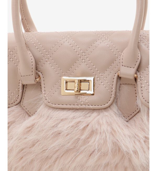  「キルティングフラップファーバッグ」|その他|